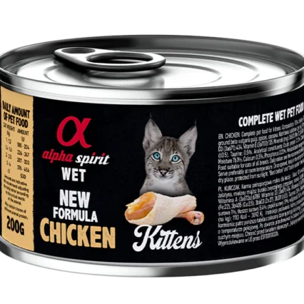 Alpha Spirit Gatito Pollo 200 gramos.