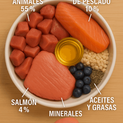 Comida Húmeda Rafi Salmon Gato 300 gramos.