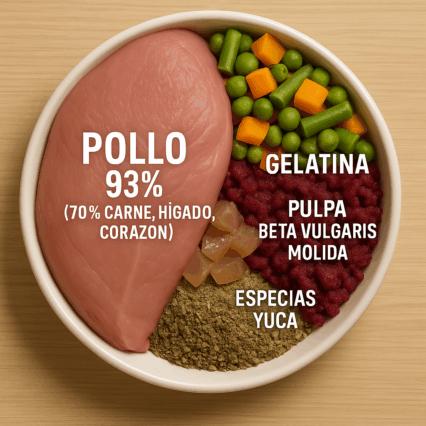Alpha Spirit Gatito Pollo 200 gramos.
