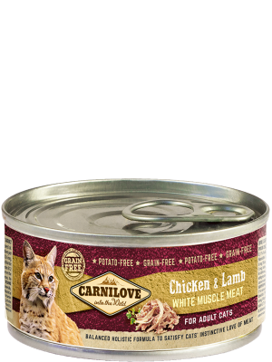 Carnilove Gato Pollo y Cordero 100 gramos.